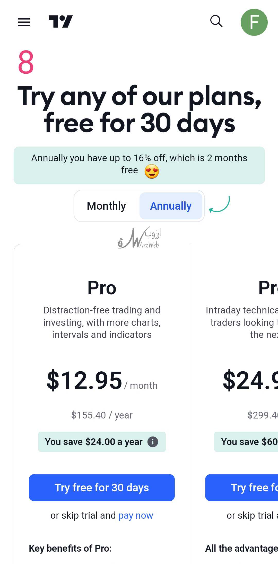 how register in tradingview 8